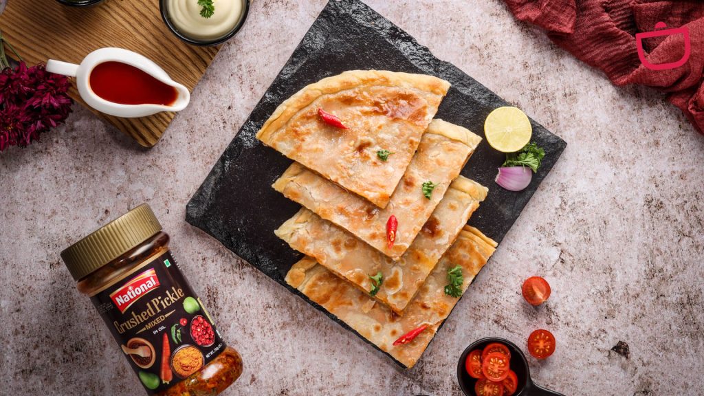 Pizza Paratha